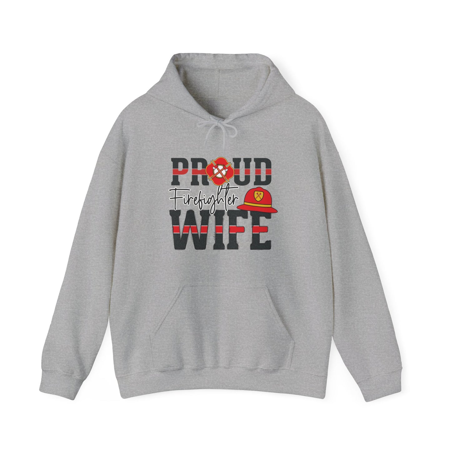 Proud Firefighter Wife HOODIE